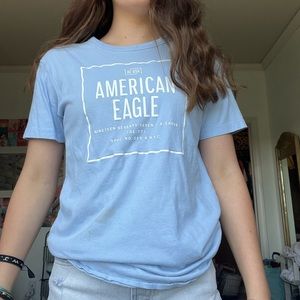 Light blue American Eagle shirt